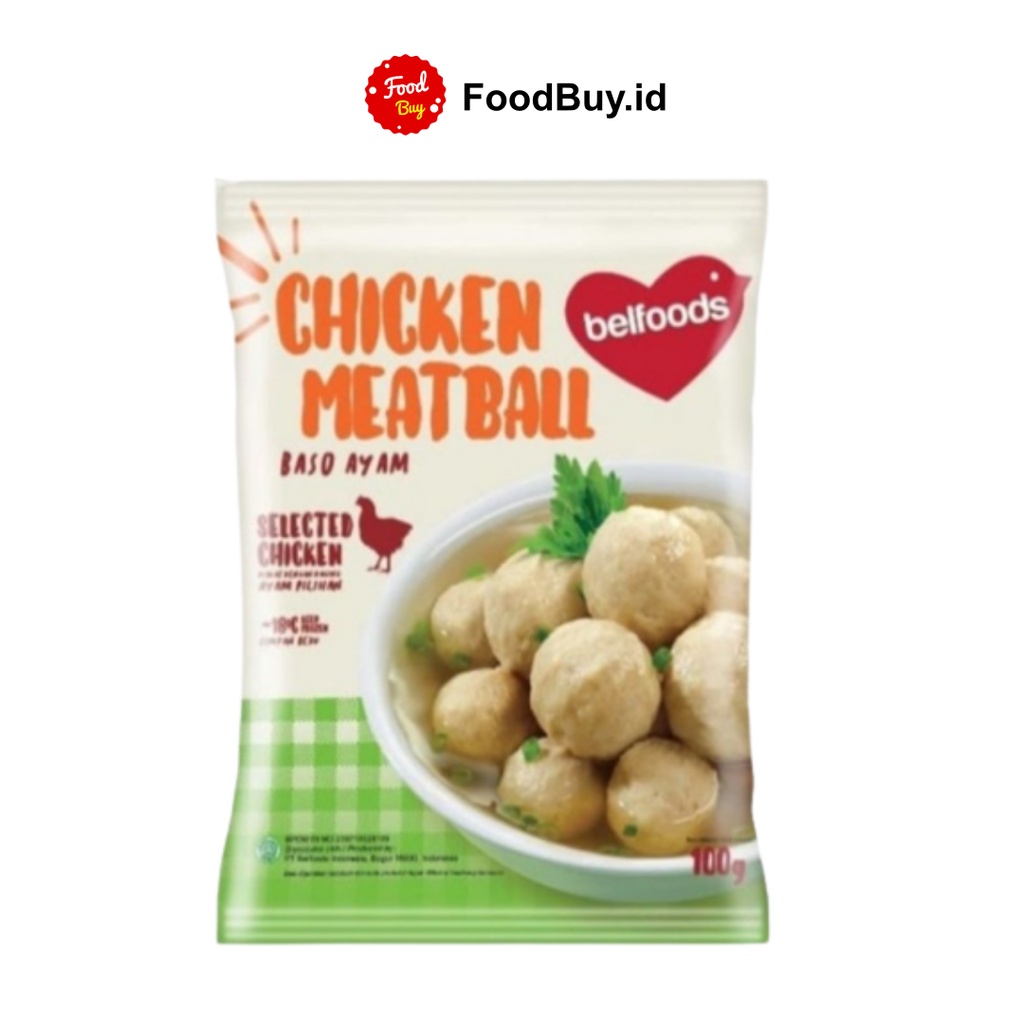 

Belfoods Chicken Meatball/Baso Ayam 100 gr