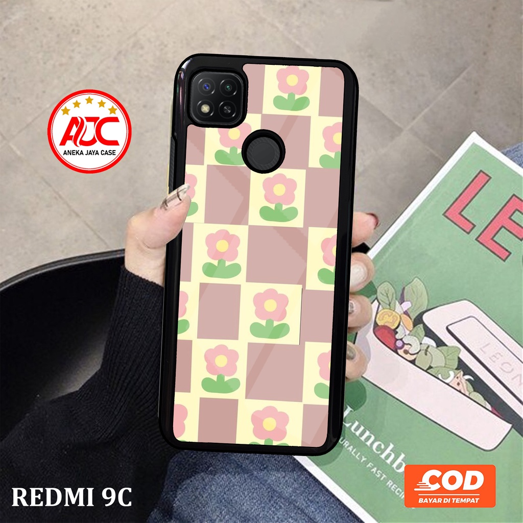 Case XIAOMI REDMI 9C Casing XIAOMI REDMI 9C Motif KOTAK NEW Aneka case Casing aero Sofcase Case hp C