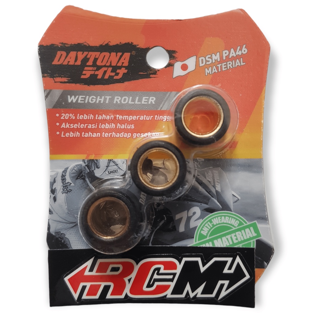 ROLLER ROLER ISI 3 DAYTONA 4533 10GRAM 10 GRAM 10GR 10 GR VARIO 110 BEAT SCOOPY FI F1 ESP NEW VARIO ESP ORI ORIGINAL DAYTONA ASLI