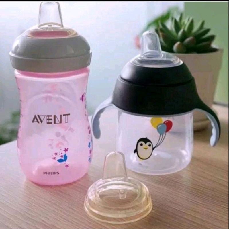 Dot Nipple Training Cup Untuk avent natural/Sedotan pengganti nipple untuk avent natural/Sippy natural