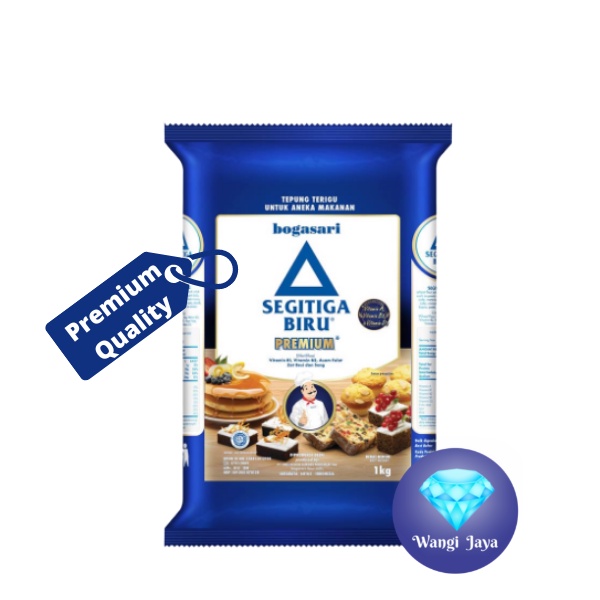 

Termurah! Tepung Bogasari SEGITIGA BIRU Premium, Terigu KUNCI BIRU Premium, CAKRA KEMBAR Premium