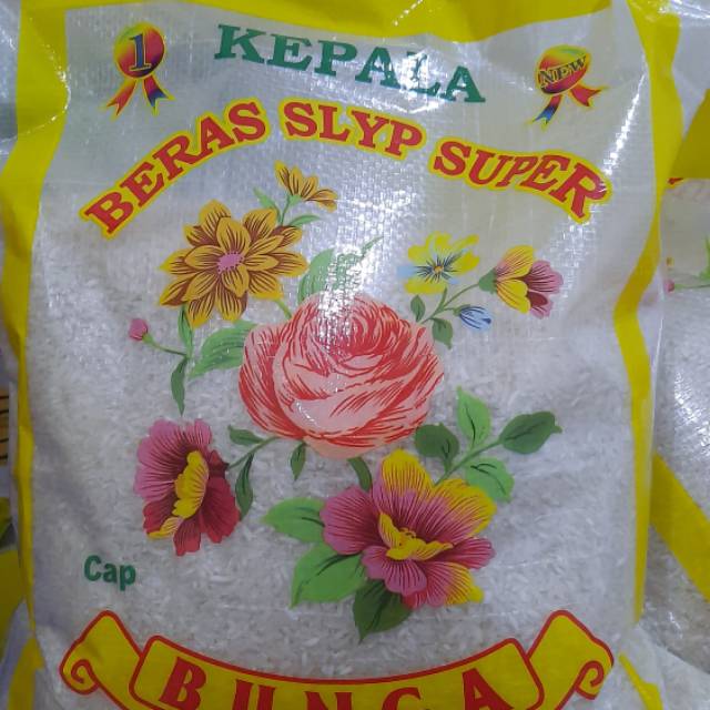 

Beras setra ramos 5kg / beras pulen murah / beras ramos slyp super 5kg