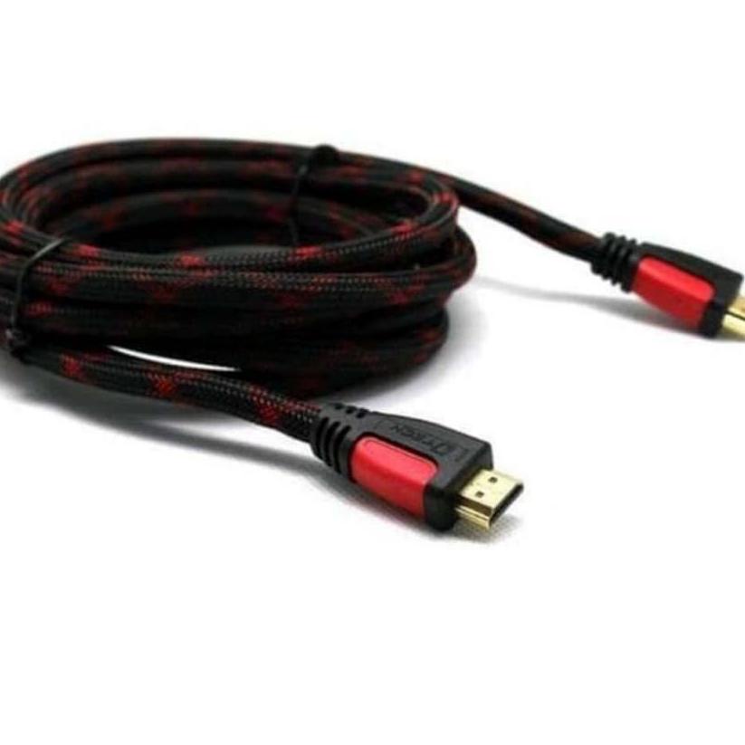 Langsung Kirim JC Kabel  5 METER HDMI TO HDMI SERAT JARING 5M