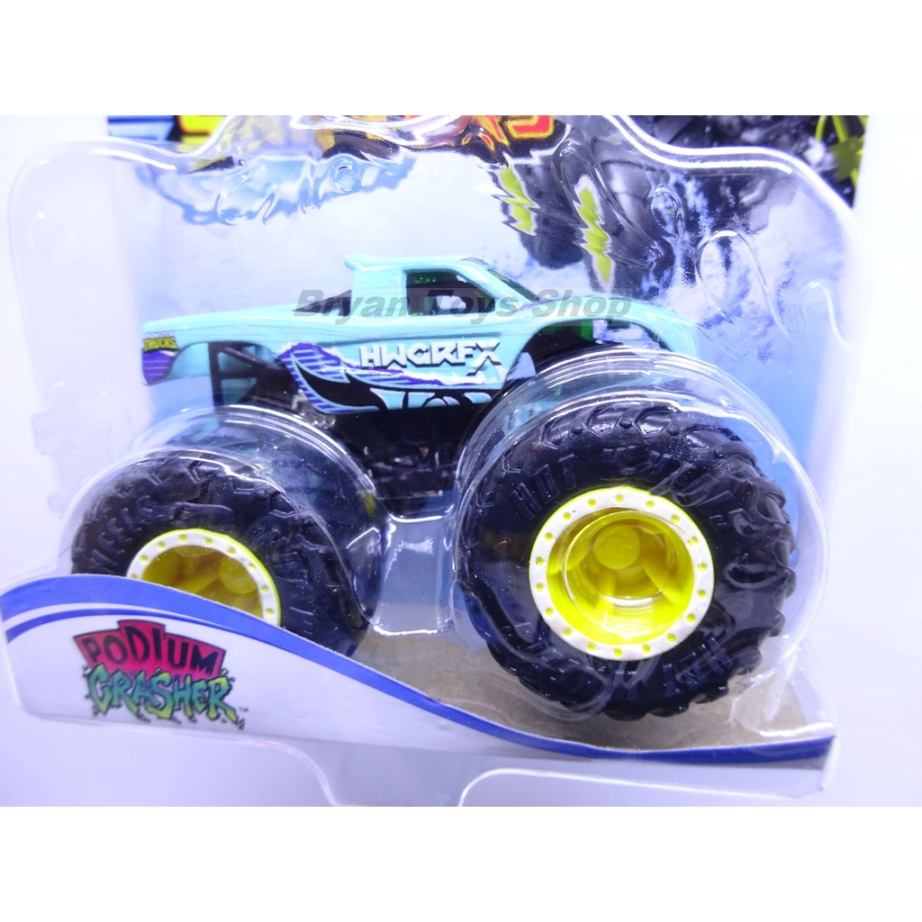 Hot Wheels Monster Trucks Color Shifters Podium Crasher