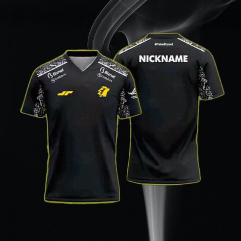 jersey esport ONIC hitam