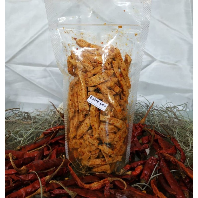

Basreng Pedas daun jeruk 100gr