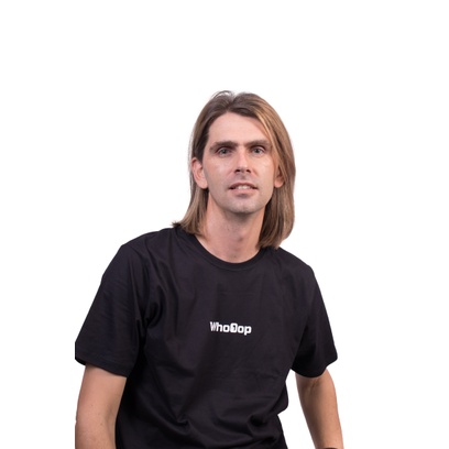 T-Shirt WhoOop Hitam