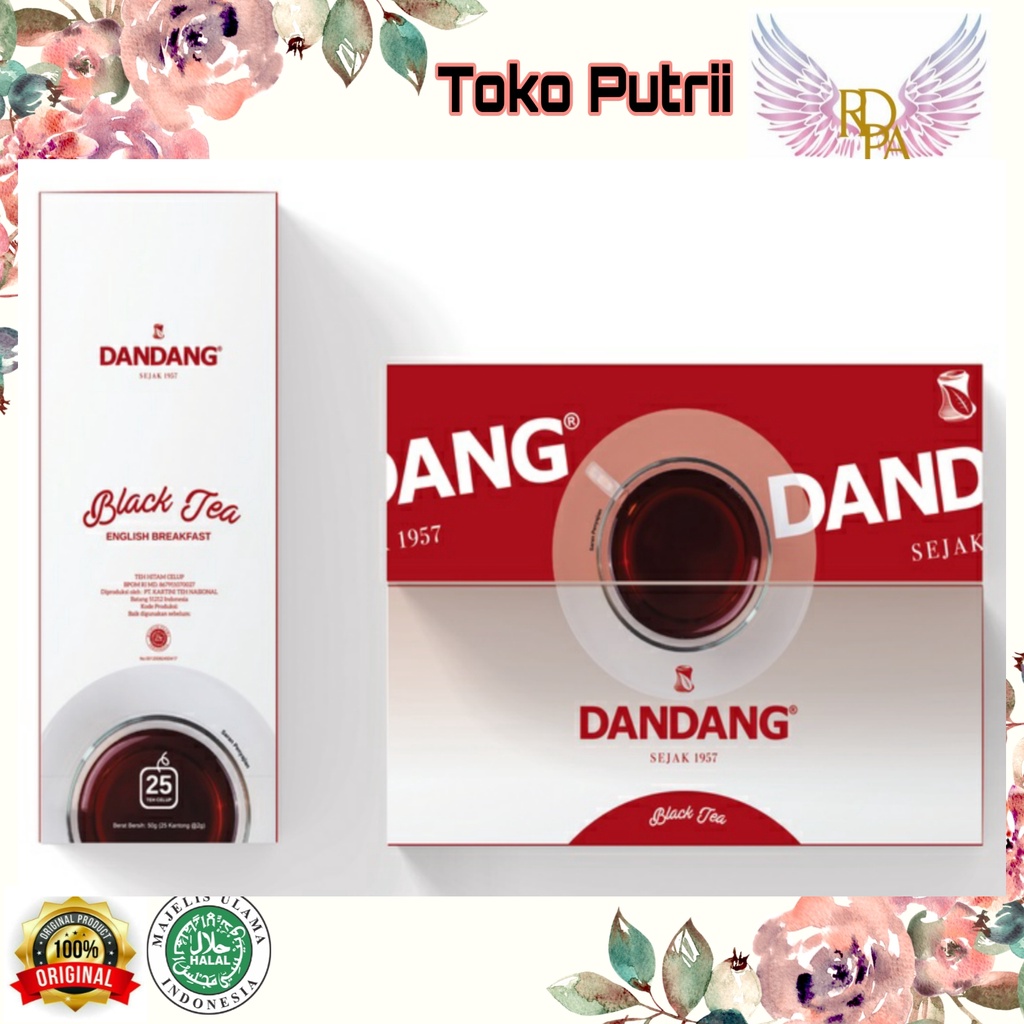 

Teh Cap Dandang Black Tea 25 s. Teh Celup Cap Dandang