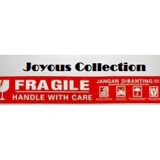 

Tambahan Extra Label Fragile ( Hanya Untuk Tambahan Packing Bukan Untuk Jualan Label Fragile)