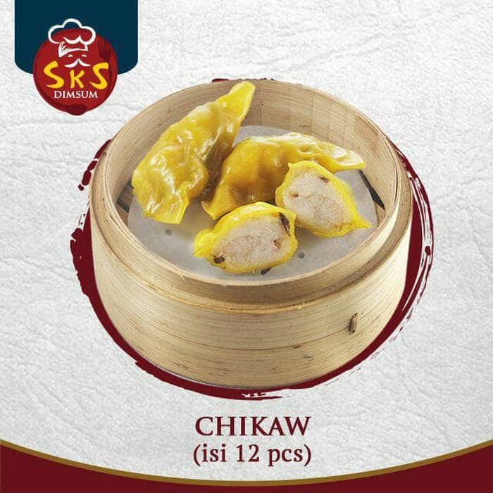 

Dimsum Halal Chikaw isi ayam, udang, dan jamur SKS Dimsum/Duck King Group