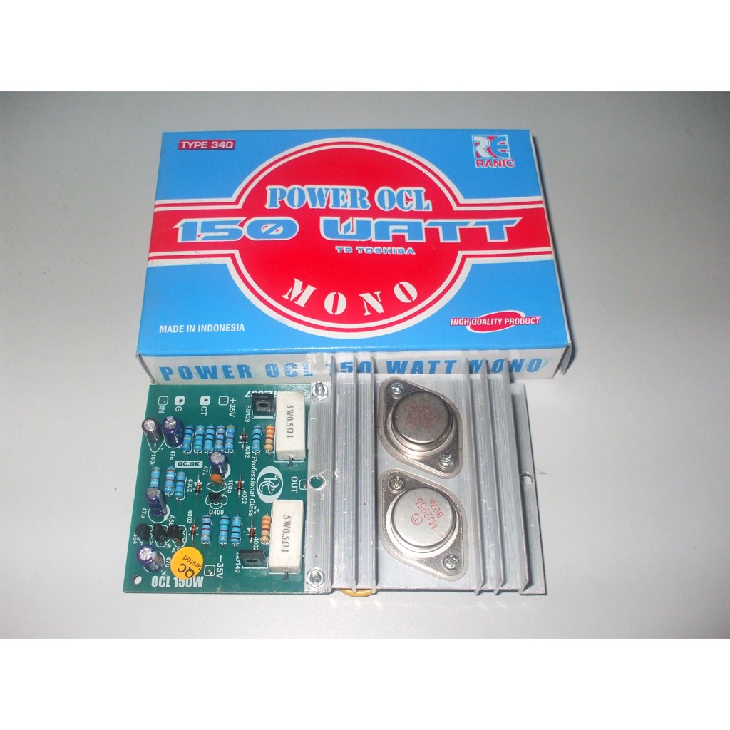 Kit Power Mono OCL 150watt Toshiba Tipe340