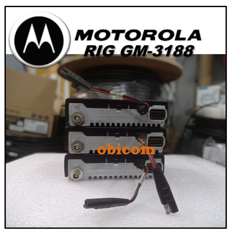 RIG BEKAS MOTOROLA GM-3188 UHF403-450MHz RX ONLY