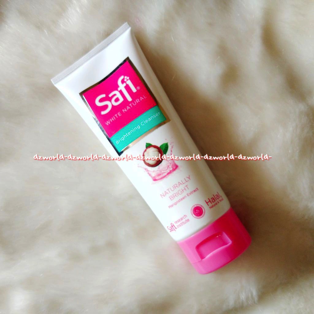 Safi White Natural Brightening Cleanser Mangosteen 100gr Sabun Cuci Muka Wajah