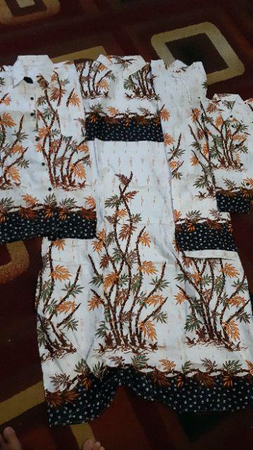 Batik Notoarto Couple Batik Ipnu - Ippnu Bahan Katun Saten Halus Tebel Kualitas