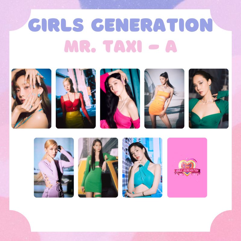 [SNSD] PHOTOCARD GIRLS GENERATION FOREVER 1 MR. TAXI COSMIC FESTA ‼️ BACA DESKRIPSI ‼️