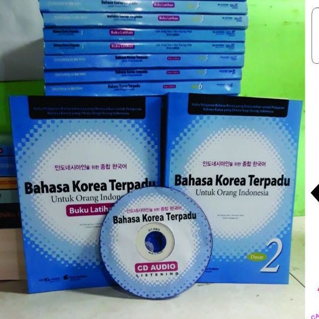 

BUKU PAKET 2 + CD, BAHASA KOREA TERPADU untuk orang Indonesia