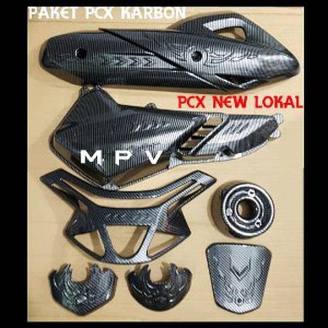 #paketan karbon nemo 7 item new honda pcx 150 lokal#paketan karbon nemo pcx lokal terlaris# termurah