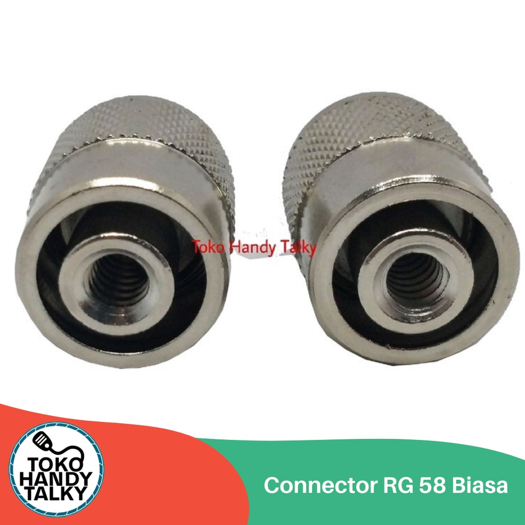 CONNECTOR RG 58 BIASA NEW