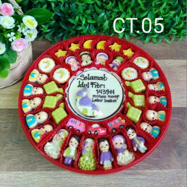 

Coklat karakter 5 sekat