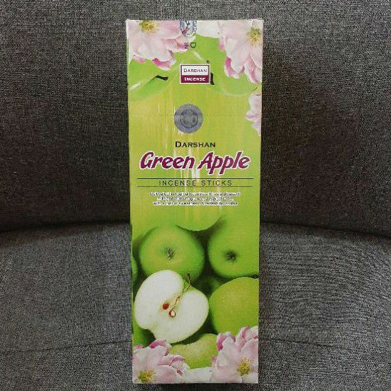 Hexa Short Green Apple Incense