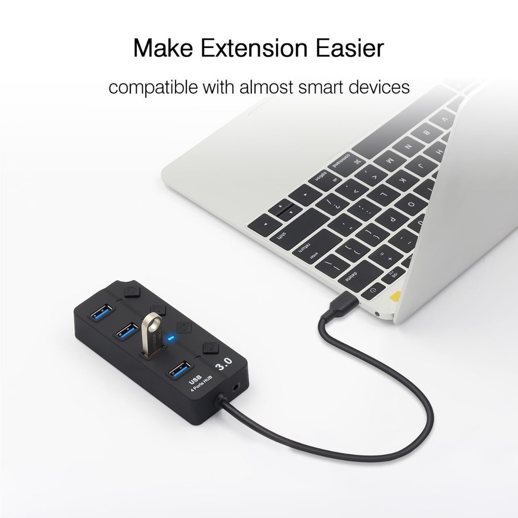 iKawai 4 ports USB Hub 3.0 USB 2.0 Splitter 4 in 1 converter USB 3.0 USB2.0 konverter high speed compareable ORICO VENTION ROBOT