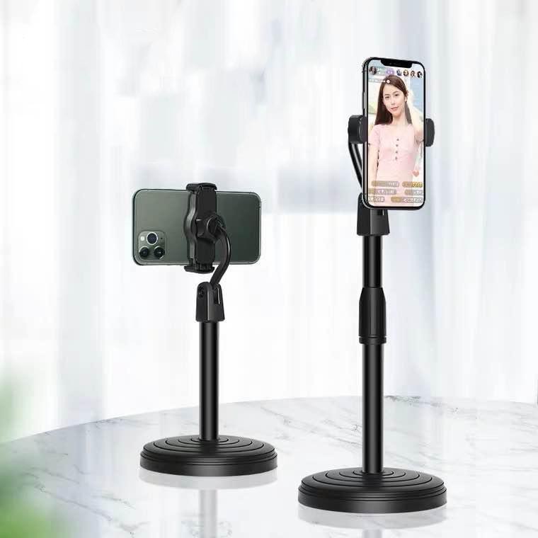 Stand Holder Hp Penyangga Broadcasting putar 360 Pegangan Hp Berdiri Duduk Tiktok