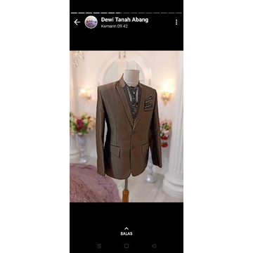setelan jas coklat jas pengantin jas nikah jas slimfit jas wedding jas pria formal jas pesta