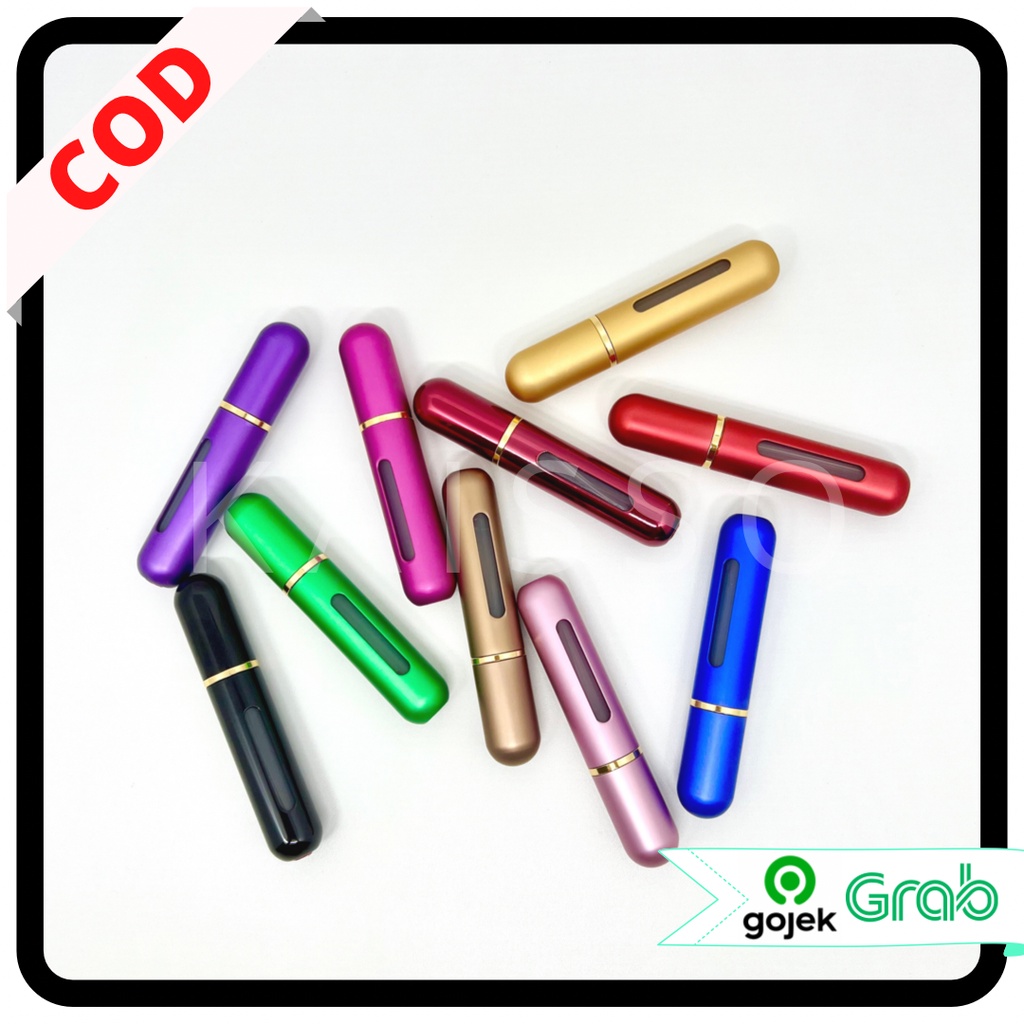 KAISSO - [8 ML] BOTOL PARFUM REFILL MINI TRAVELLING SIZE PERFUME ATOMIZER SPRAY