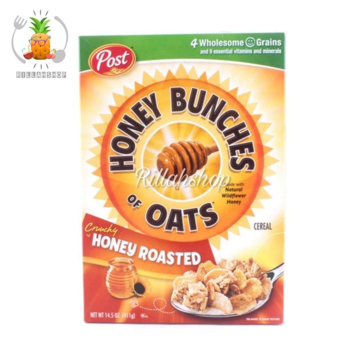 

Post Sereal Honey Brunches Oats with Crunchy Honey Roasted (368g)