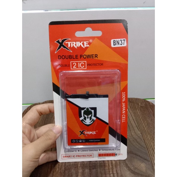 BATRE XTRIKE REDMI 6/ REDMI 6A BN37 DOUBLE POWER