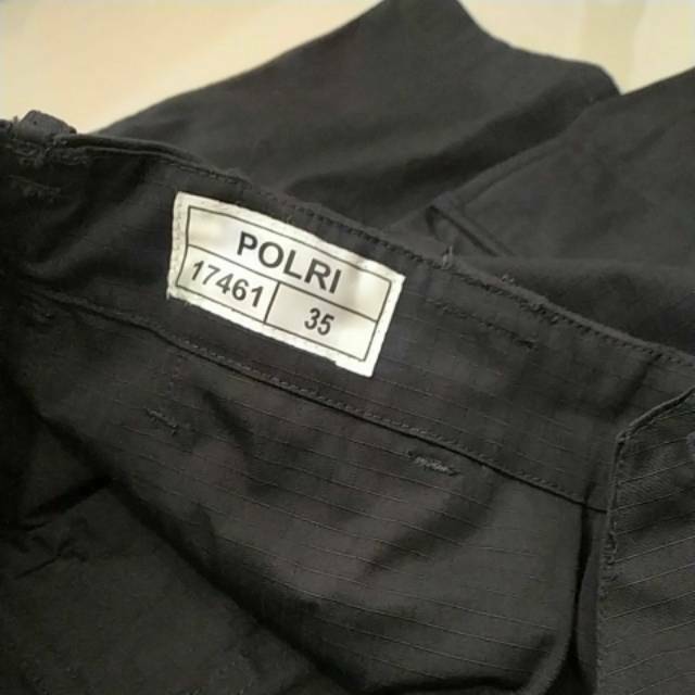 Baju PDL HITAM jatah polri