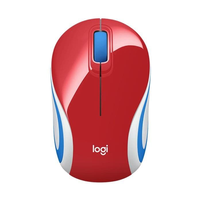 Mouse Wireless Logitech M187 Plus USB Adapter - Original Garansi 1 Tahun