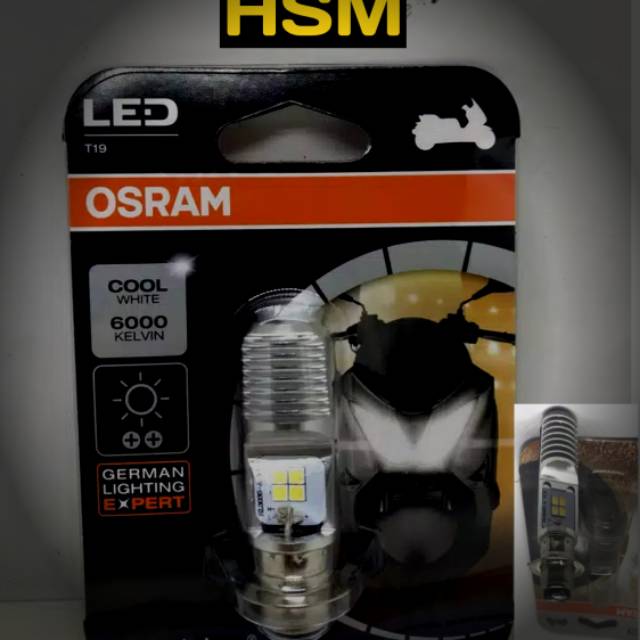 Lampu depan Led Osram 2 Sisi H6 Cree ACDC