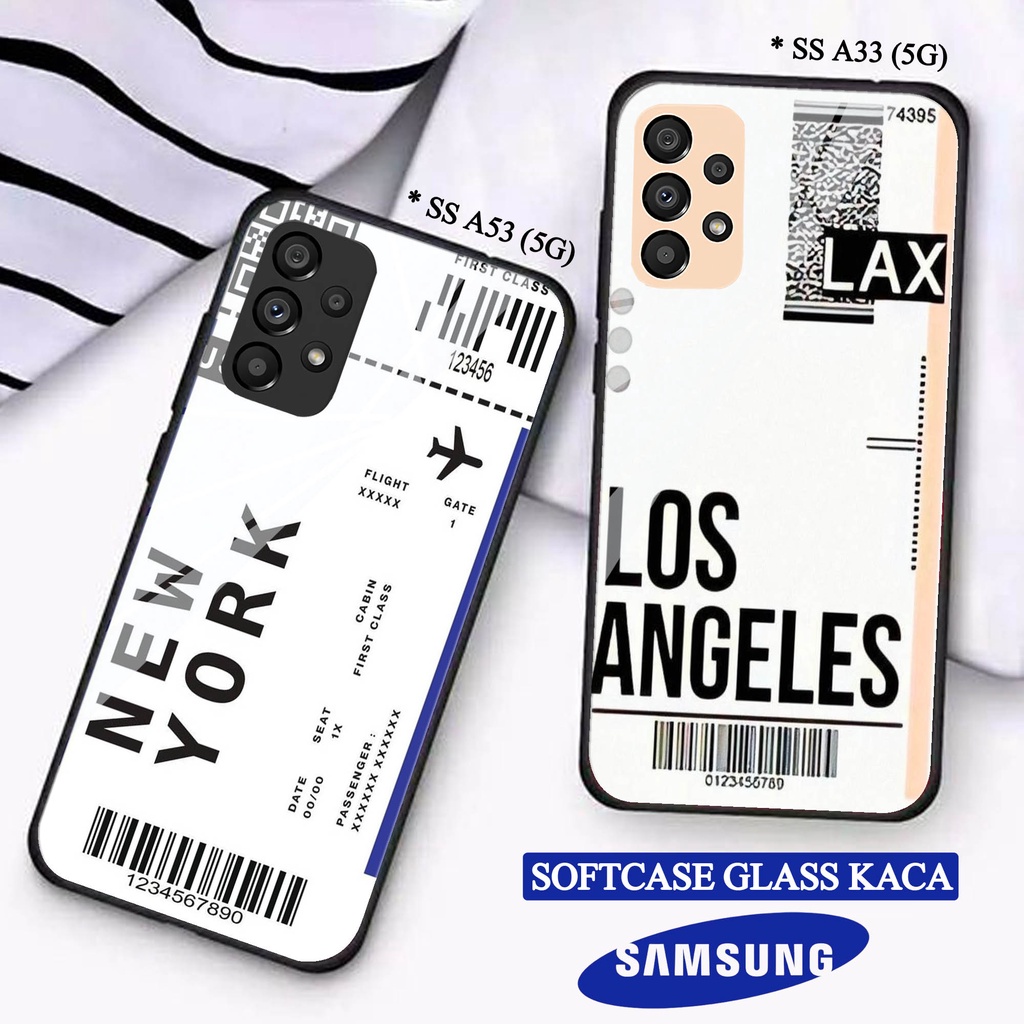 Softcase Glass Kaca  SAMSUNG A33(5G) A53(5G) - Casing HP SAMSUNG A33(5G) A53(5G) [ S62 ].