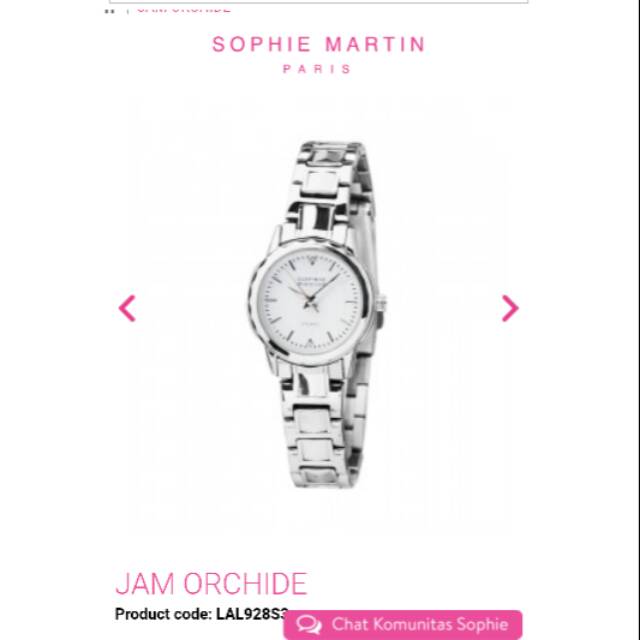 Jam tangan cewek sophie martin