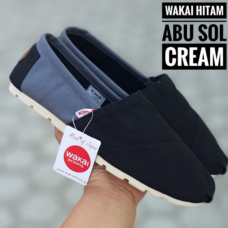 [ Size 36-43 ] Sepatu wakai label vietnam pria dan wanita terlengkap-Gb.8