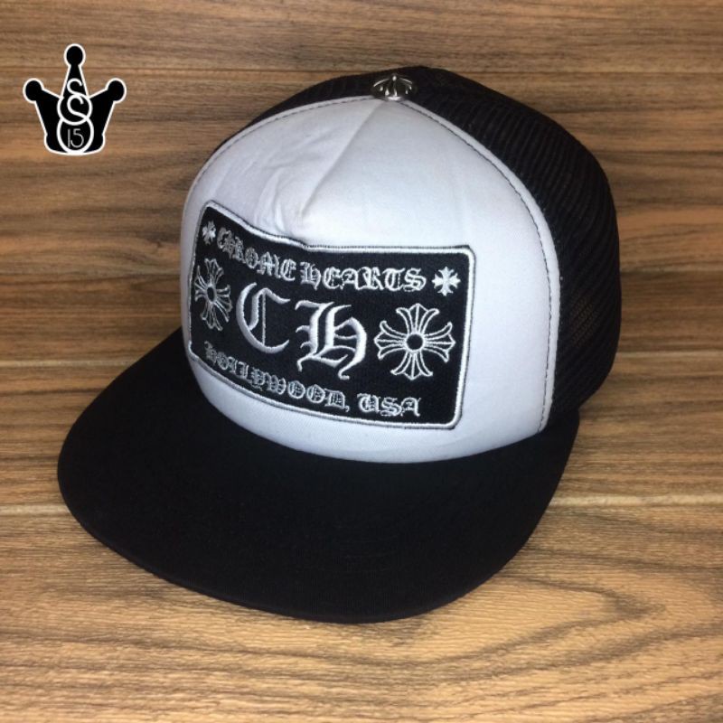 topi dewasa second original Merk CHROME Hearts