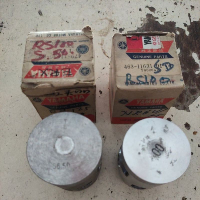 piston yamaha RS100 RS125 RX100