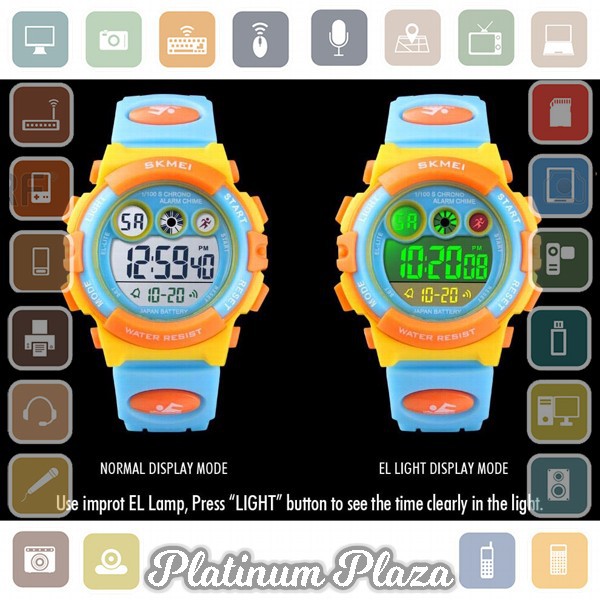 SKMEI Kids Jam Tangan Sporty Anak - 1451 - Orange`X9RI7C-