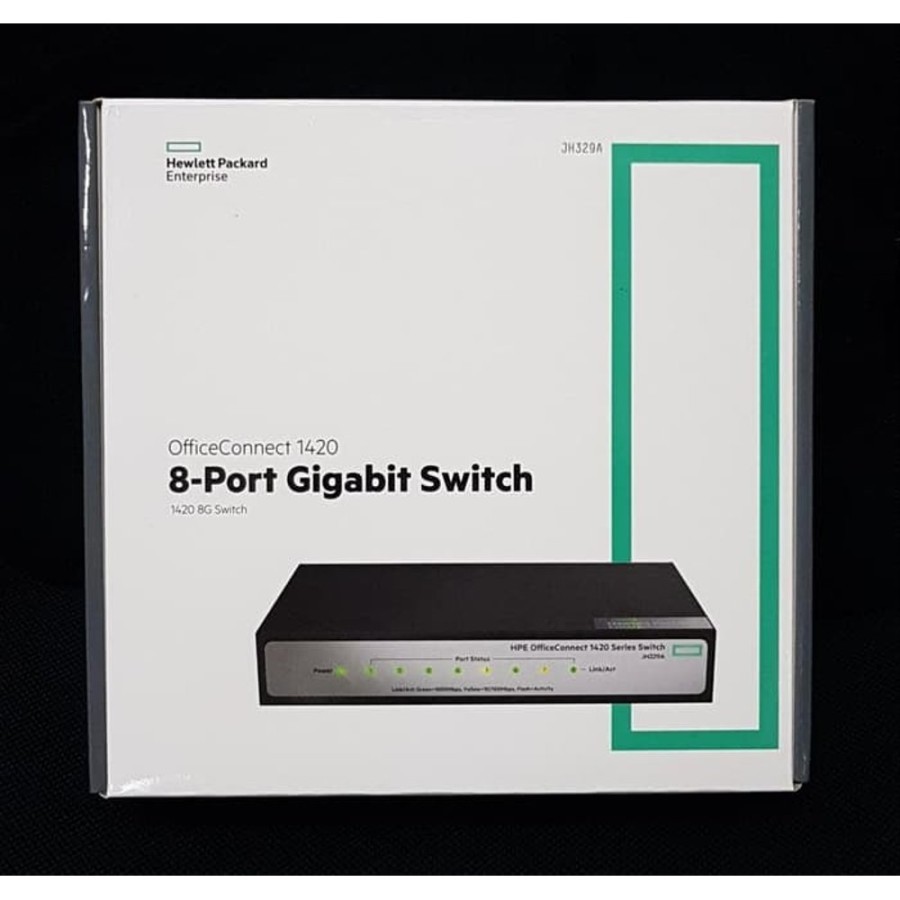 HPE OfficeConnect 1420 8G , 8 Port Gigabit Switch - JH329A