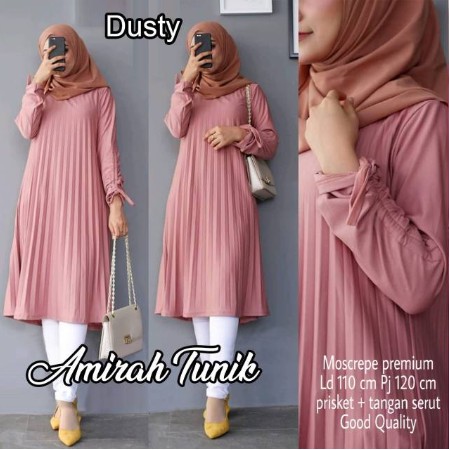 Tunik Plisket Tunik Import Bangkok Tunik Murah Tunik Korea Tunik Chiffon Tunik Kekinian Tunik Amirah