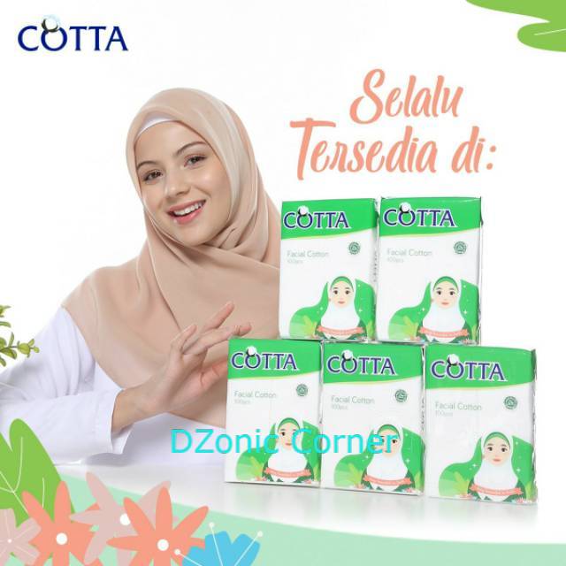 COTTA KAPAS HALAL PERTAMA-KAPAS HIJAB-KECANTIKAN-FACIAL COTTON
