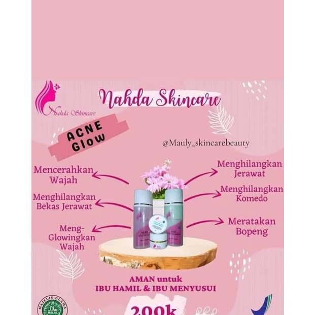 Skincare NAHDA 100% Original Terbukti Ampuh