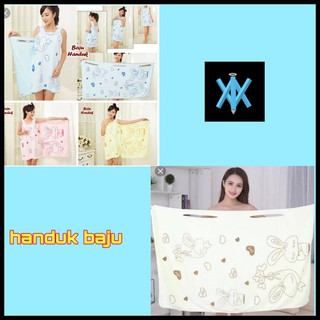  Handuk  Baju  Wearable Towel Handuk  Multifungsi Kimono Dress 