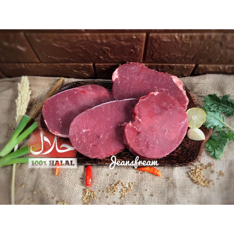 

Tenderloin Steak/ Daging Sapi Has Dalam 500gr Halal