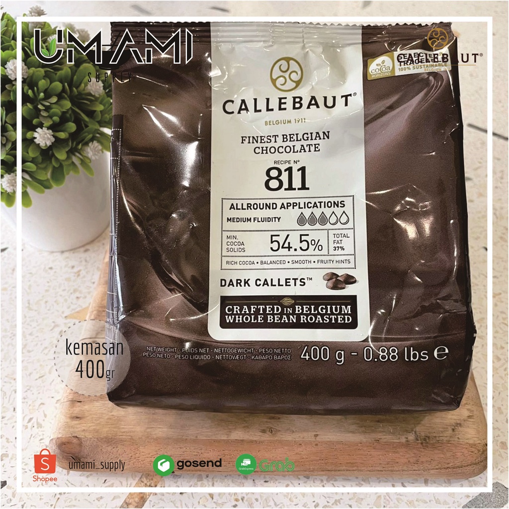 

Callebaut 811- Dark Chocolate 54.5% -400gr