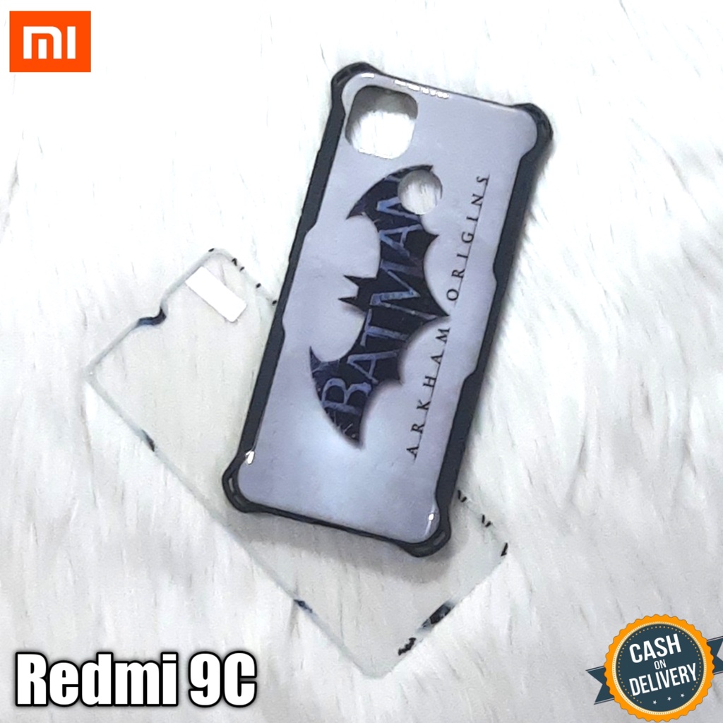 Softcase 360 Avenger + Tempered Glass For Xiaomi Redmi 9C