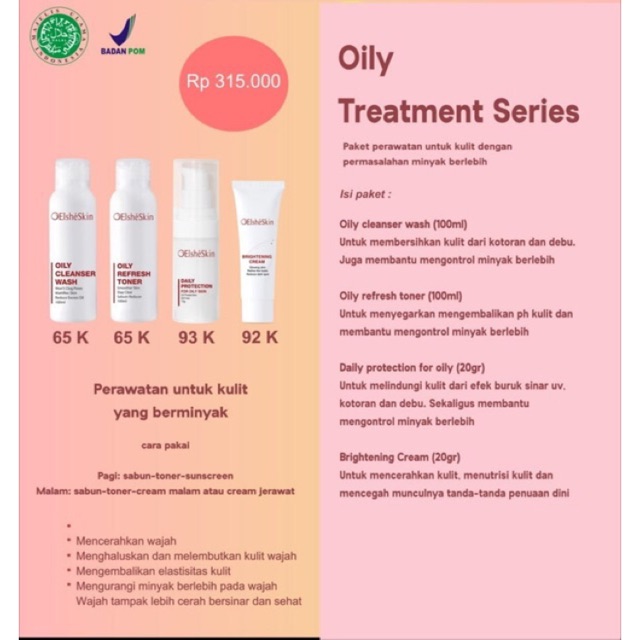 

Oily Treatment Series