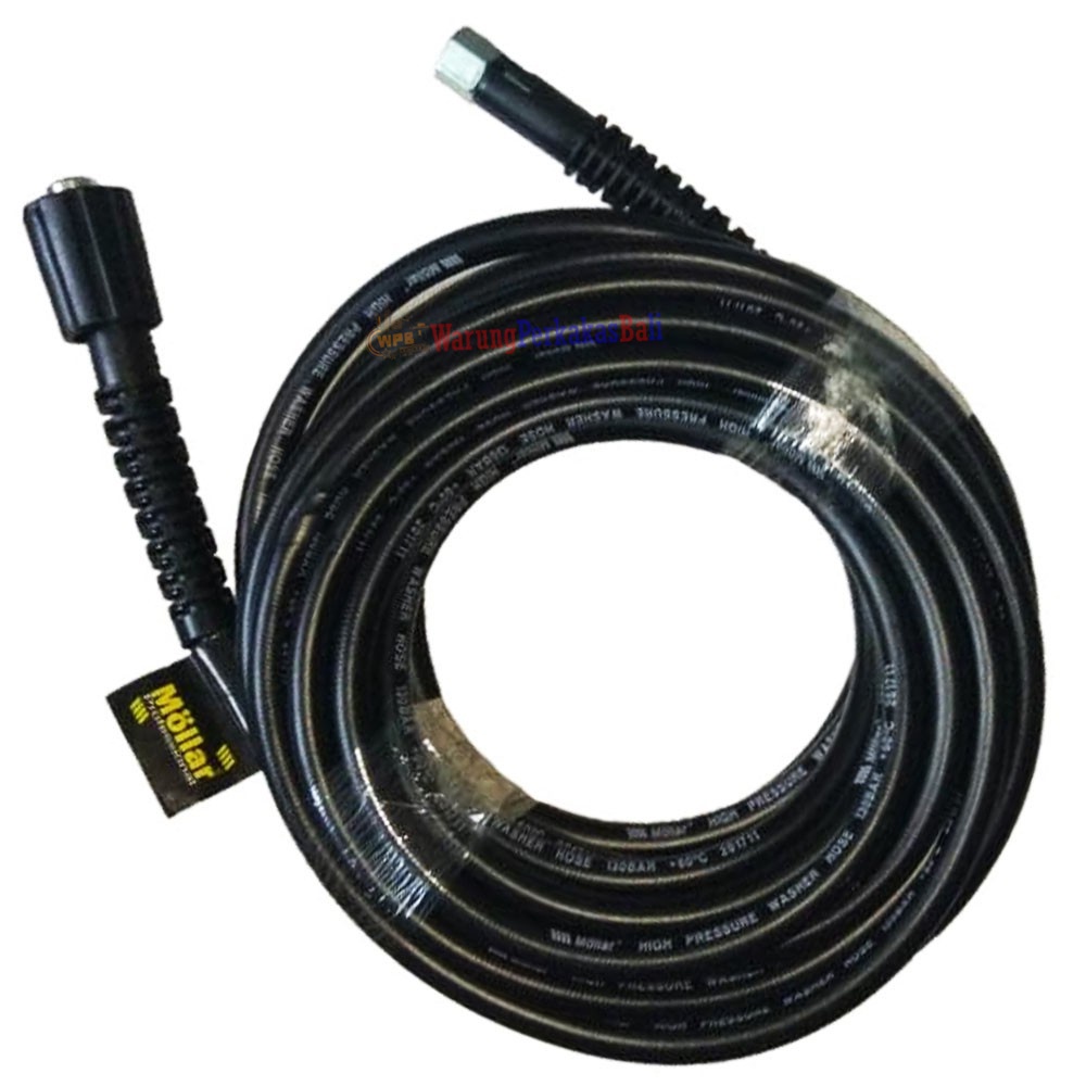 MOLLAR Selang Jet Cleaner 15M Selang Air Mesin Jet Cleaner 15 Meter High Pressure