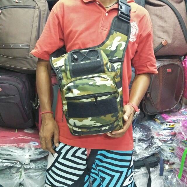 tas slempang tactical pria jumbo